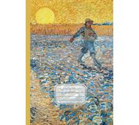 Quaderno A5 puntinato: Vincent Van Gogh, Il seminatore | Arte in copertina | Dotted Notebook con griglia a puntini per appunti, scrivere, dipingere | 110 pagine | Formato A5