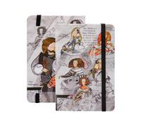 Quaderno A6 Javier Meninas con copertine rigide e segnalibro