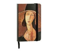 Quaderno A6 Javier Modigliani con Copertine Rigide e Segnalibro
