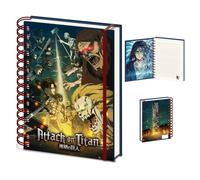 Quaderno ad anelli Attack on Titan