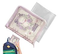 Quaderno Ad Anelli - Organizzatore Portatile 6 Anelli | Raccoglitore Fogli Sciolti | Accessorio Ufficio e Scuola | Ideale for Studenti Insegnanti Scuola Aula Casa Viaggio Spostamenti Esterno Interno