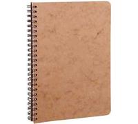 Quaderno Age Bag con spirale medium a quadretti. Marrone