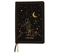 Quaderno appunti A5 Kiub Il Piccolo Principe - Nero dorato (15x21 cm)