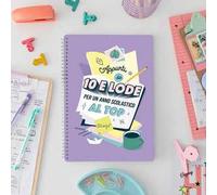 Quaderno - Appunti da 10 e lode per un anno scolastico al top Mr Wonderful