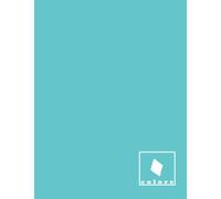 Quaderno Arabo "colore": azzurro. Rigatura specifica per seguire corsi di lingua araba