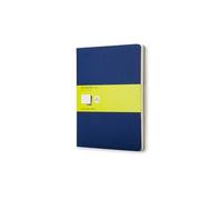 Set 3 quaderni a pagine bianche. Extra large. Copertina blu navy - AA.VV.
