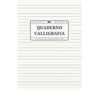 Quaderno Calligrafia: Per Esercitarsi a Scrivere a Mano Libera. Ideale per Esercizi di Lettering e Calligrafia Moderna A4