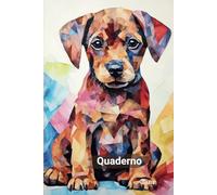 Quaderno Cane: Taccuino A5 per gli Amanti dei Cani - 100 pagine a righe - Regalo Ideale per Bambini, Ragazzi o Adulti.