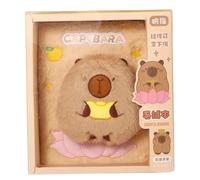Quaderno Capybara A5 Quaderno Capybara in peluche per materiale scolastico per casa e ufficio 7, 6x6, 7 pollici, cancelleria, diario, viaggi, materiale scolastico