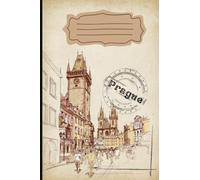 quaderno città: Praga| 110 pagine a righe | formato piccolo 15 x 22 ideale per appunti e idee con copertina stilizzata a tema città | idea regalo