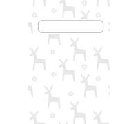 Quaderno con renne di Natale: Bullet Journal A5 per tenere un diario, disegnare schizzi creativi e utile idea regalo