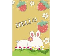 Quaderno Coniglio kawaii hello: dolcissimo, simpaticissimo, tienilo sempre con te per iniziare bene la tua giornata di scuola, lavoro, relax, tempo libero