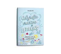Quaderno da Colorare Rubio Calligrafia Creativa e Lettering Azzurro