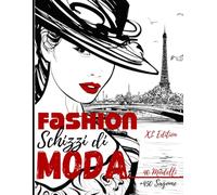 Quaderno da disegno moda: +450 Figures template di manichini da disegnare con leggerezza per disegnare abiti per stilisti e designer di moda