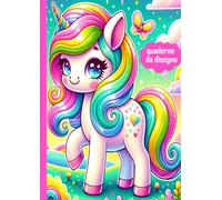 Quaderno da Disegno per bambini: Blocco da Disegno per Bambini - A4 120 Pagine Bianche - Album da Disegno - Unicorno: Perfetto per stimolare la ... a disegni, schizzi e attività artistiche