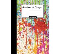 Quaderno da Disegno per Bambini: Notebook con fogli bianchi A4 - 100 Pagine - sketchbook per disegnare.