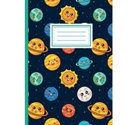 Quaderno da disegno - Pianeti: Blocco fogli bianchi A4, Album da disegno bambini, Quaderno senza righe per disegnare, Schetchbook