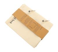 Quaderno da Disegno Portatile in Tessuto con Design Pieghevole, Ideale per Cucito e Artigianato, 6,89x5,71 Pollici, 1 Libro