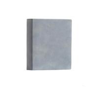Quaderno da disegno spesso professionale di base da 640 pagine in pelle for scrivere e disegnare, diario con taccuino spesso Per Organizzare E Ricordare(Grey,Blank)