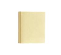 Quaderno da disegno spesso professionale di base da 640 pagine in pelle for scrivere e disegnare, diario con taccuino spesso Per Organizzare E Ricordare(Yellow,Horizontal line)