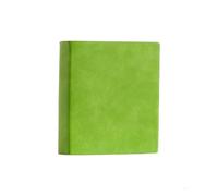 Quaderno da disegno spesso professionale di base da 640 pagine in pelle for scrivere e disegnare, diario con taccuino spesso Per Organizzare E Ricordare(Green,Horizontal line)