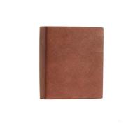 Quaderno da disegno spesso professionale di base da 640 pagine in pelle for scrivere e disegnare, diario con taccuino spesso Per Organizzare E Ricordare(Brown,Horizontal line)