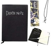 Quaderno Death Note con penna piuma, taccuino cosplay Death Note a tema Fashion Anime, regali per gli amanti del cosplay, può essere usato come diario e taccuino