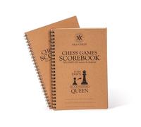 Quaderno degli scacchi: Chess Notation Pad, 50 Games Sheets 100 Moves to Track and Record / 5.5 x 8.25 in.