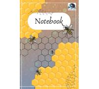 Quaderno delle api: il tuo notebook A5 perfetto per annotare pensieri | Taccuino a righe ideale da regalare!