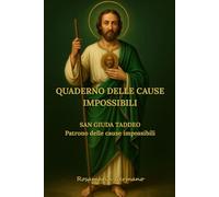 Quaderno delle cause impossibili: San Giuda Taddeo - Patrono delle cause impossibili | Quaderno con San Giuda Taddeo
