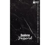 Quaderno delle password: Libro alfabetico per i tuoi nomi utente e password Internet , Piccolo formato A5 , 100 pagine