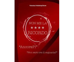 Quaderno delle password: "Non me la ricordo" versione rossa tascabile