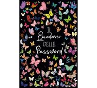 Quaderno delle password: quaderno alfabetico per annotare in modo sicuro i nomi utente e le password Internet, 6 x 9 pollici simile al formato A5 (15,24 x 22,86 cm) - 31