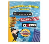 Quaderno delle vacanze per adulti Monopoly 132 pagine