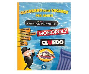 Quaderno delle vacanze per adulti Monopoly 132 pagine