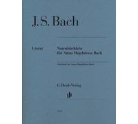 Quaderno di Anna Magdalena Bach - arrangiamento per pianoforte [Note musicali/spartito] Compositore: BACH JOHANN SEBASTIAN
