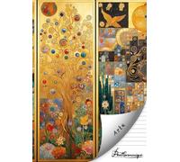 Quaderno di ARTE A4 - Scuola Secondaria di Primo Grado - 100 pagine a righe senza margine - Copertina dedicata alla materia - Carta bianca 90 g/m² - Pentharmonique