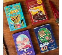 Quaderno di Harry Potter, estetica creativa Hogwarts Folding Hardbook, Quidditch, Boccino d'oro, invito di Hogwarts, tema del treno dell'Espresso di Hogwarts Colorful Academy Peripheral Book Handbook