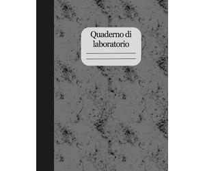 Quaderno di laboratorio: Quaderno di laboratorio per laureati, studenti, ricercatori e professionisti | utilizzato per scienza, fisica, biologia e ... 5x5 (carta a griglia)| Formato A4 | 8,5 x 11