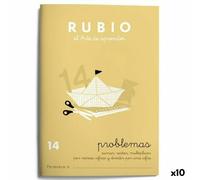 Quaderno di matematica Rubio Nº 14 A5 Spagnolo 20 Fogli [10 Unità]