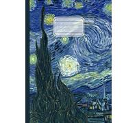 Quaderno di Musica Pentagrammato: Gustav Klimt, Giardino Fiorito | Arte in copertina | Con 8 righi per pagina per scrivere, prendere appunti e comporre | Sheet Music Notebook | 110 pagine | Formato A5