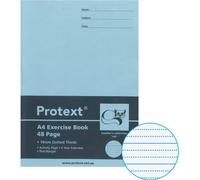 Quaderno di qualità Protext A4 da 70 g/m², 48 pagine con copertina in PP con lin