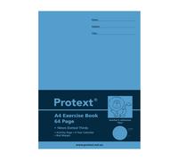 Quaderno di qualità Protext A4 da 70 g/m², 64 pagine con copertina in PP con lin