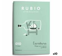 Cuadernos Rubio Quaderno Di Scrittura E Calligrafia Rubio Nº10 A5 Spagnolo 20 Fo