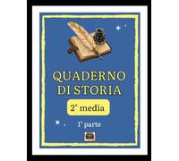 Quaderno di Storia per la Seconda Media (1ª Parte) scritto a mano: Sussidiario e percorso operativo di storia moderna. Dall'Umanesimo e Rinascimento, ... fino al Seicento e la rivoluzione scientifica