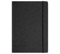 Quaderno Esecutivo Rilegato A4, 160 Pagine, Nero - 198BK