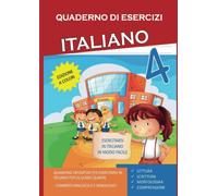 Quaderno Esercizi Italiano. Per la Scuola elementare (Vol. 4)