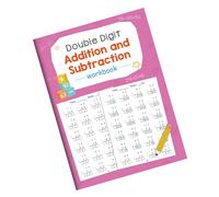 Quaderno esercizi matematica per bambini con 21 fogli esercizi pratici per operazioni addizione e sottrazione per studenti in età prescolare