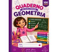 QUADERNO _ FORMATO A4 -100 PAGINE QUADRETTI _ PER BAMBINI DI PRIMA ELEMENTARE: per classe prima e seconda | 100 pagine | Spazio per nome e cognome | Collana BimQuaderno scolastico a quadribi a scuola