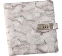 Quaderno grigio 8,45 × 5,82 pollici Blocco note in pelle con diario 100 pagine for studenti, insegnanti, capi, diari motivazionali